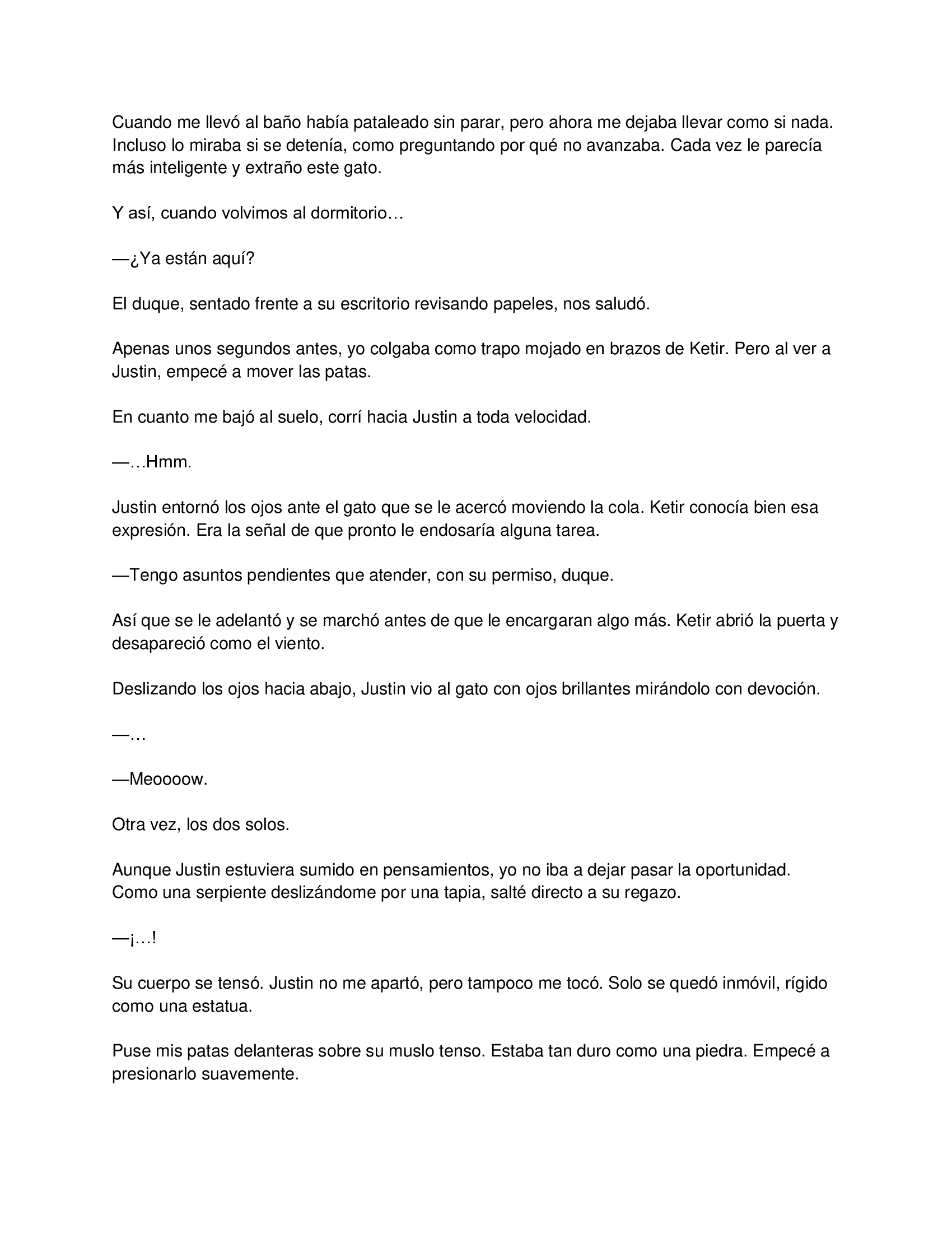 4 El gato está en huelga