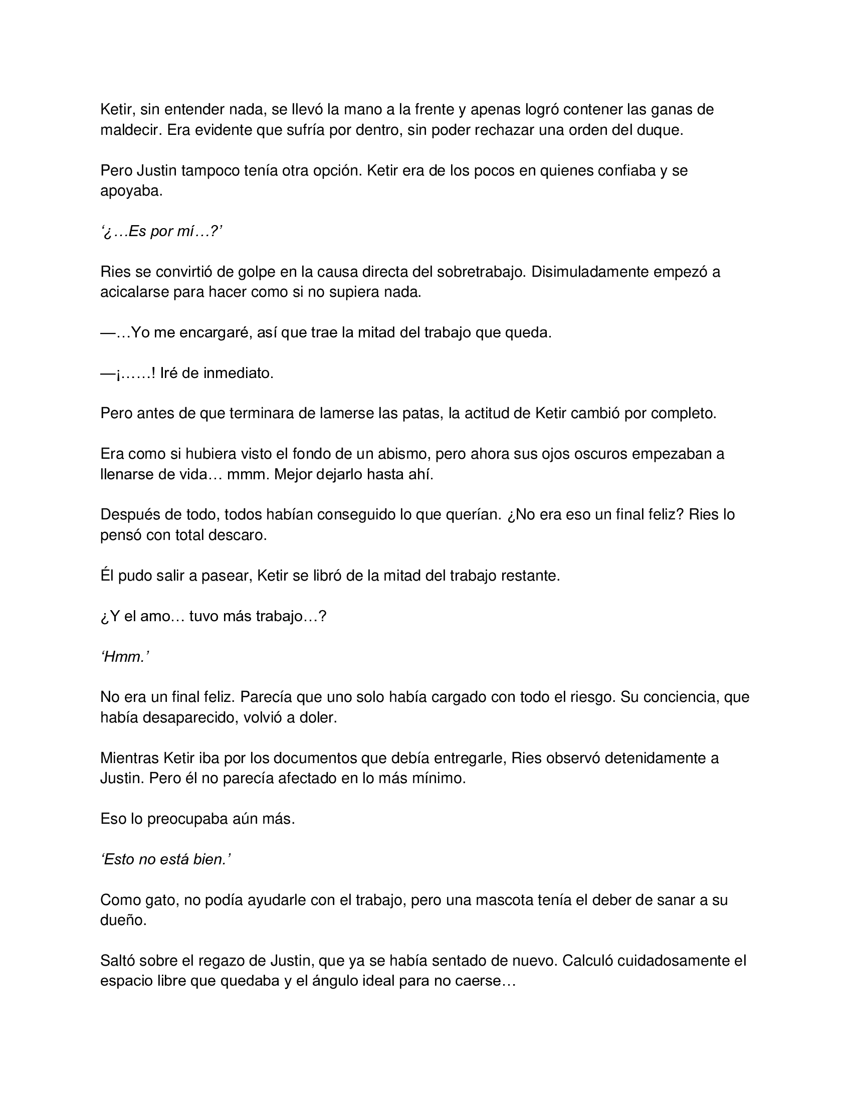 5 El gato está en huelga