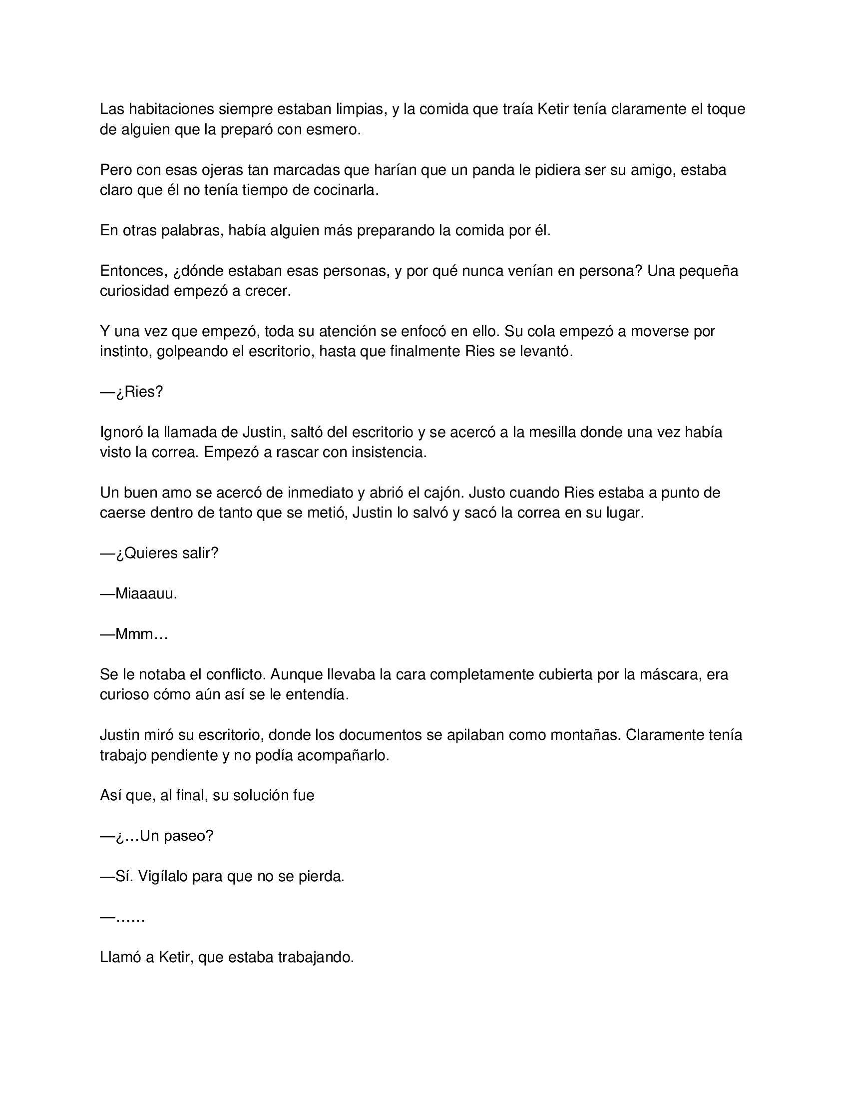 4 El gato está en huelga