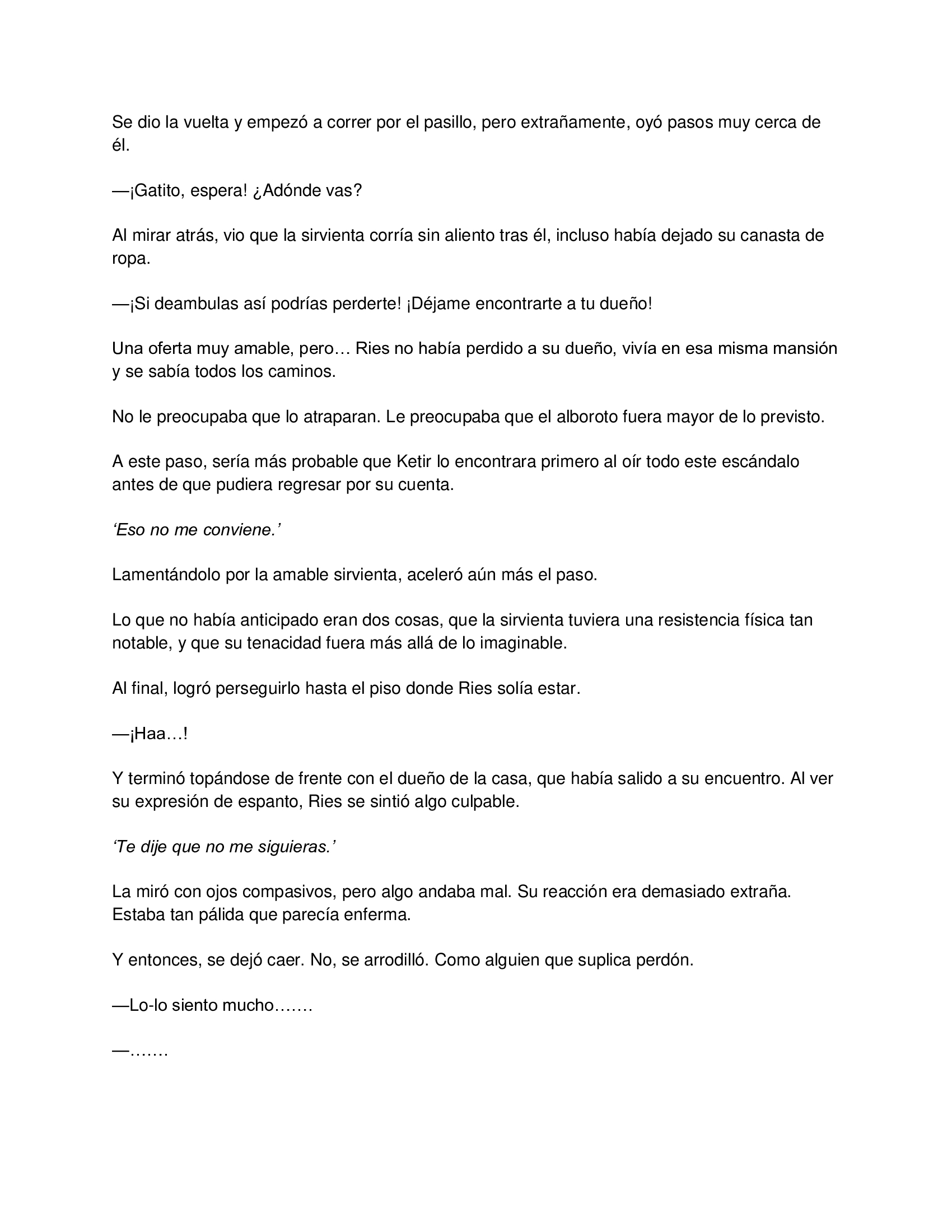 4 El gato está en huelga