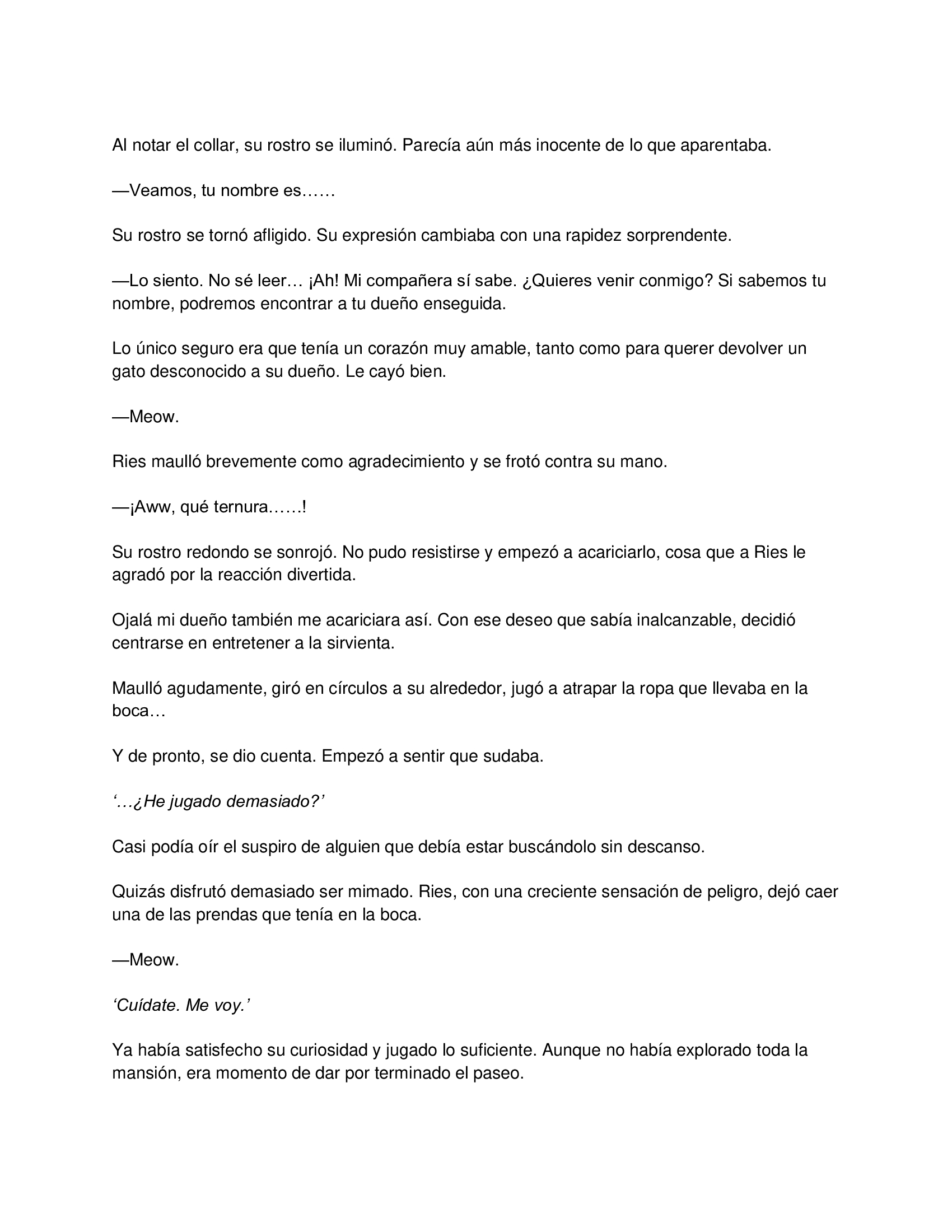 3 El gato está en huelga