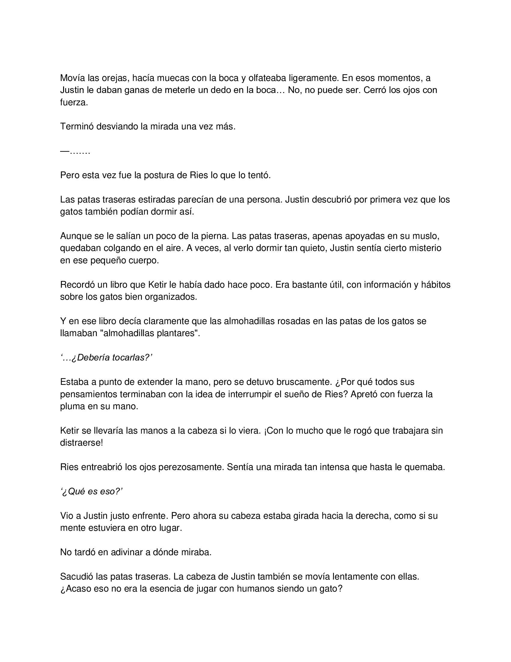 4 El gato está en huelga