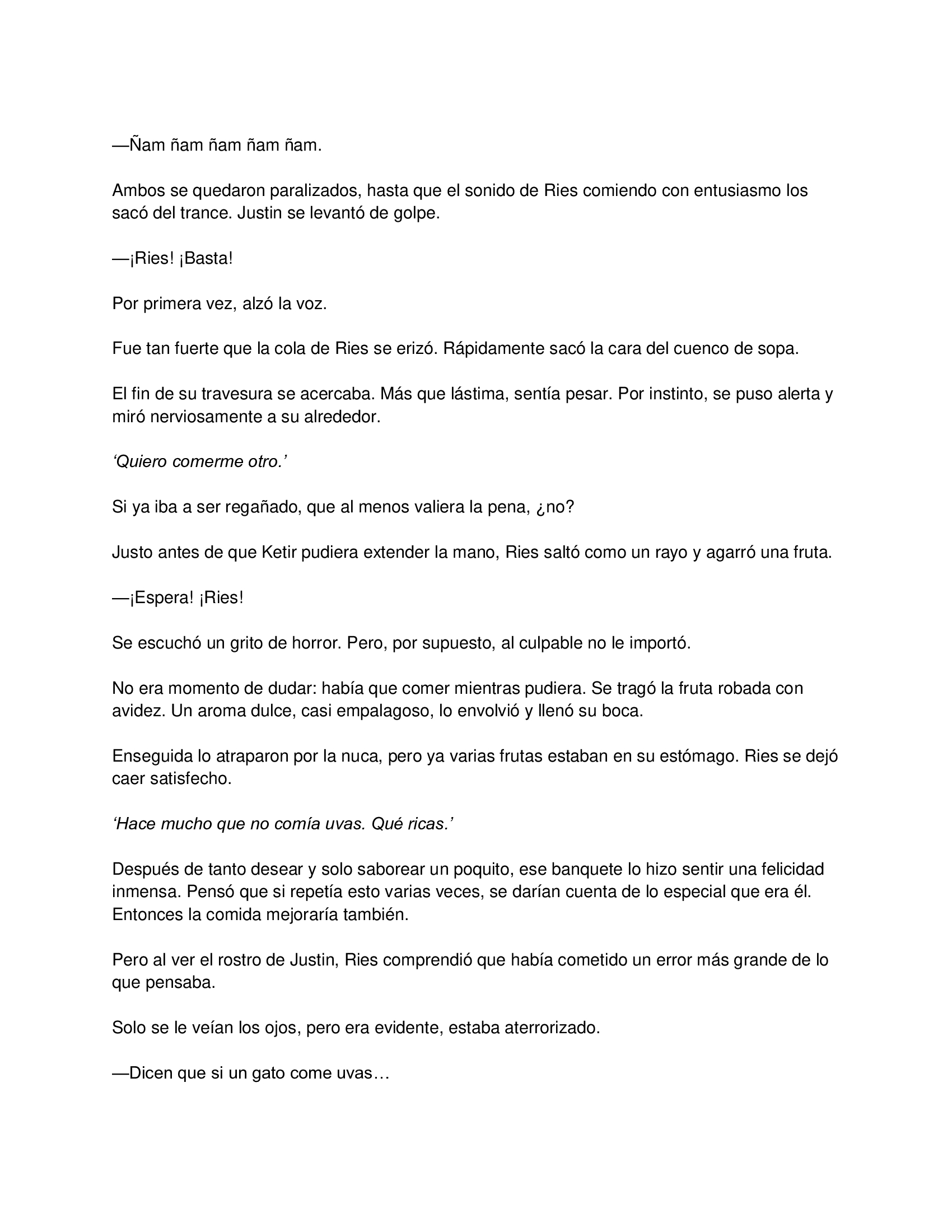 3 El gato está en huelga