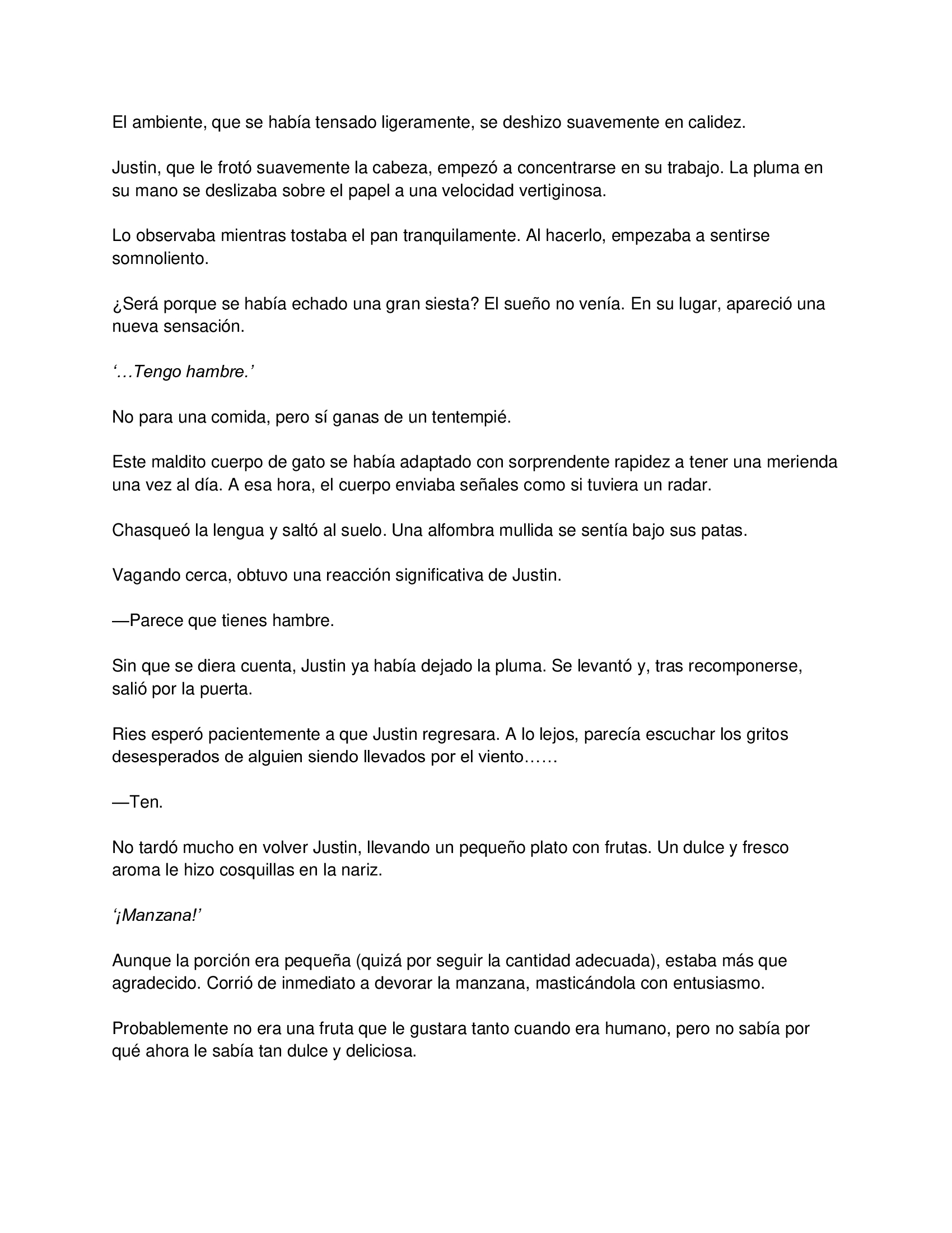 0 El gato está en huelga