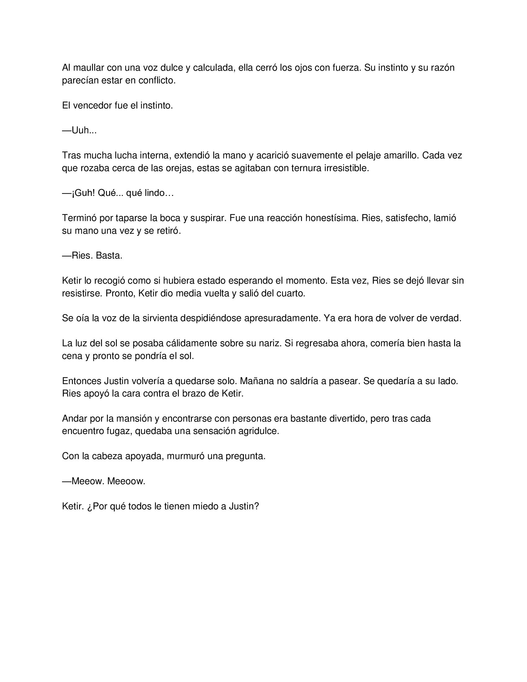 5 El gato está en huelga