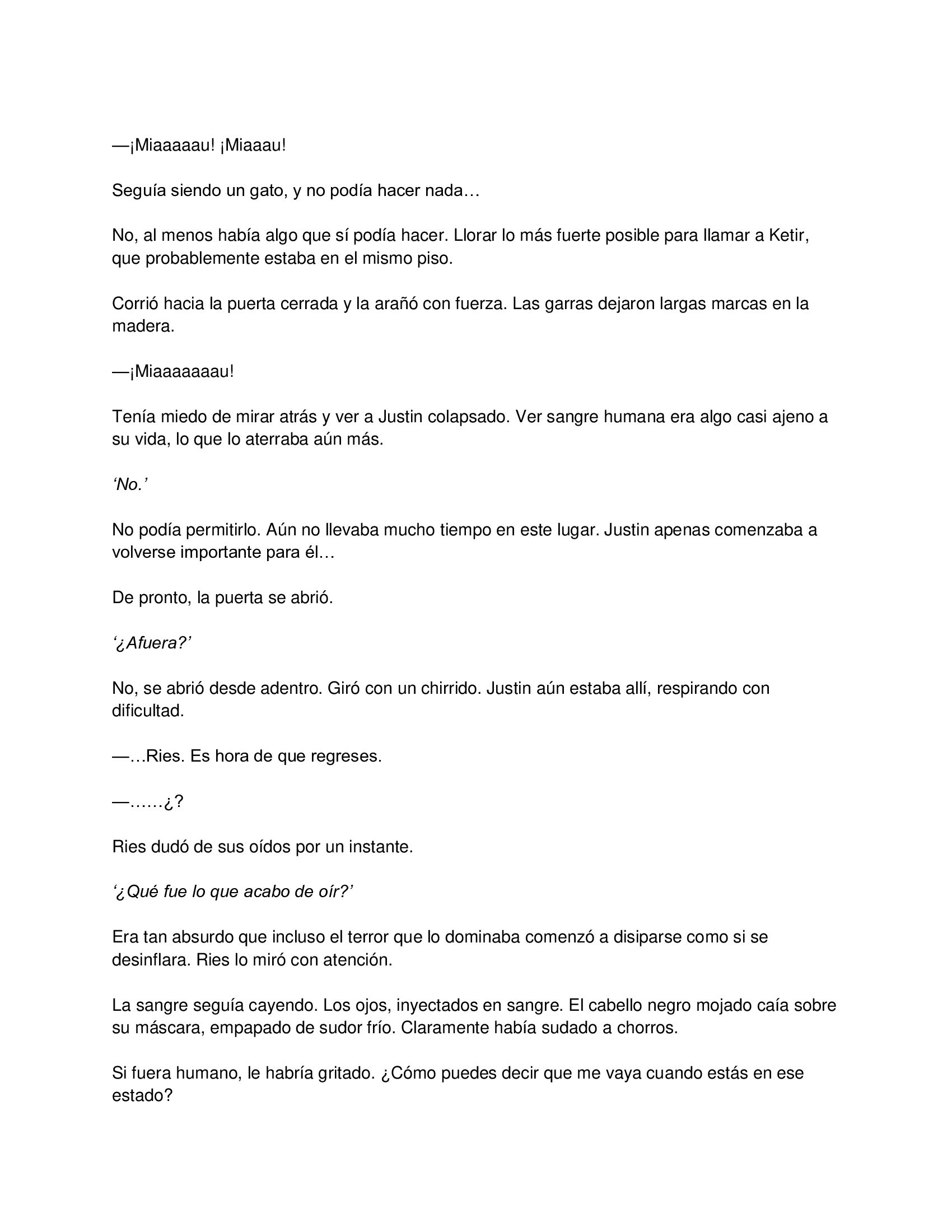 2 El gato está en huelga