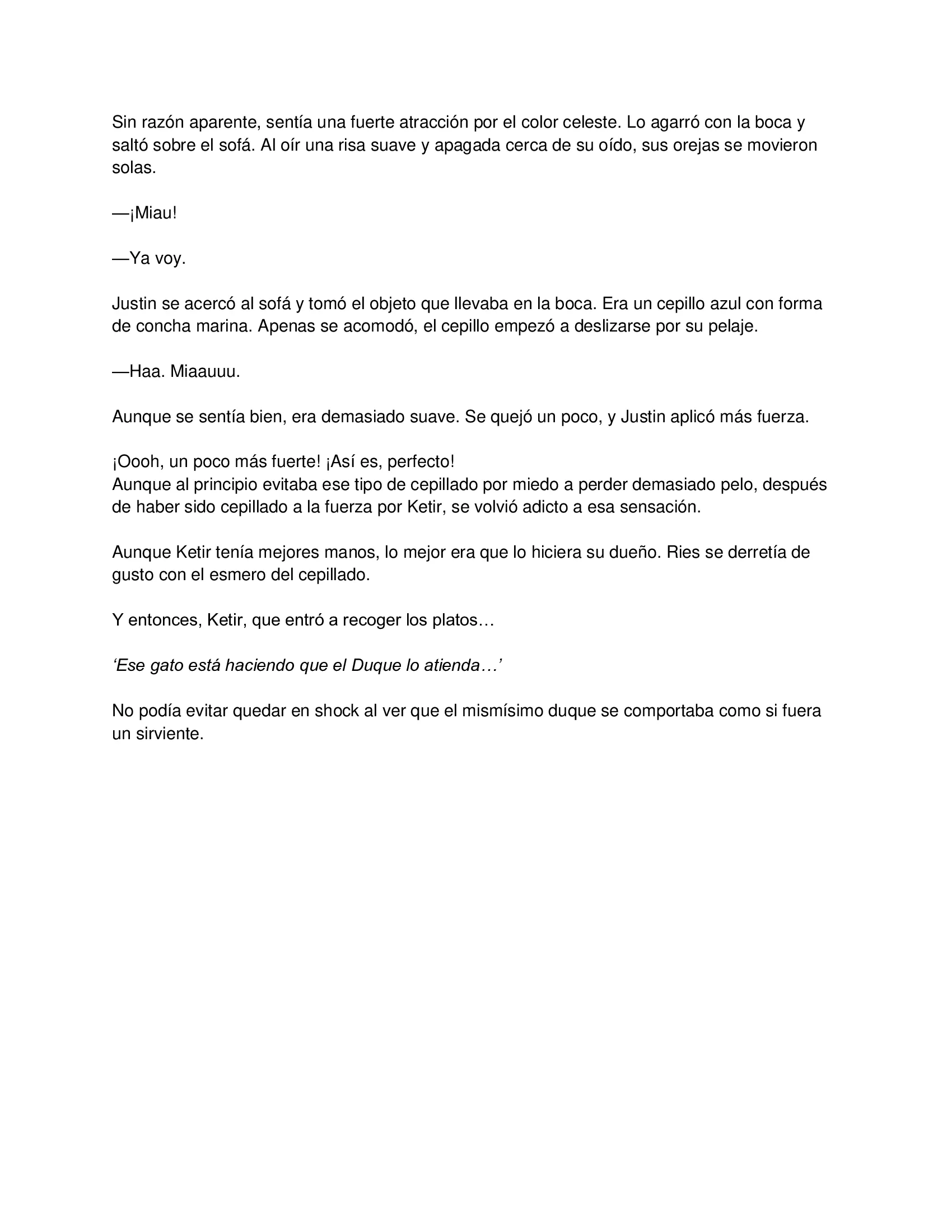 10 El gato está en huelga