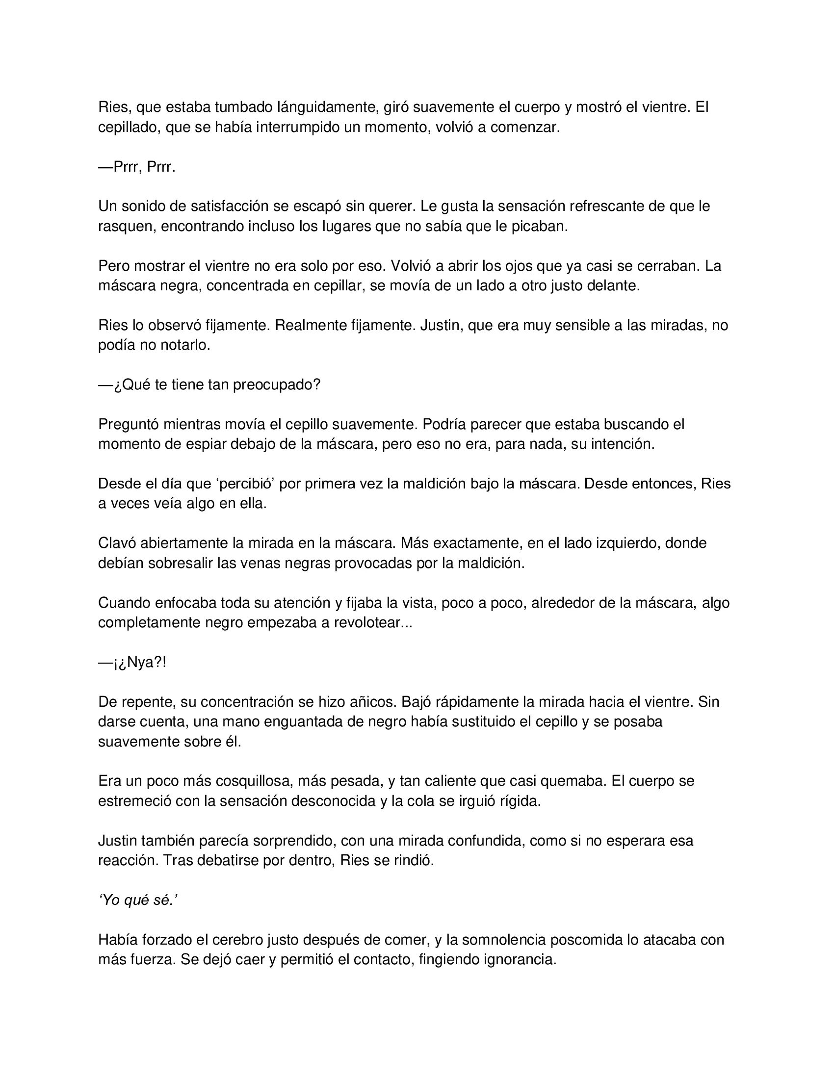 5 El gato está en huelga