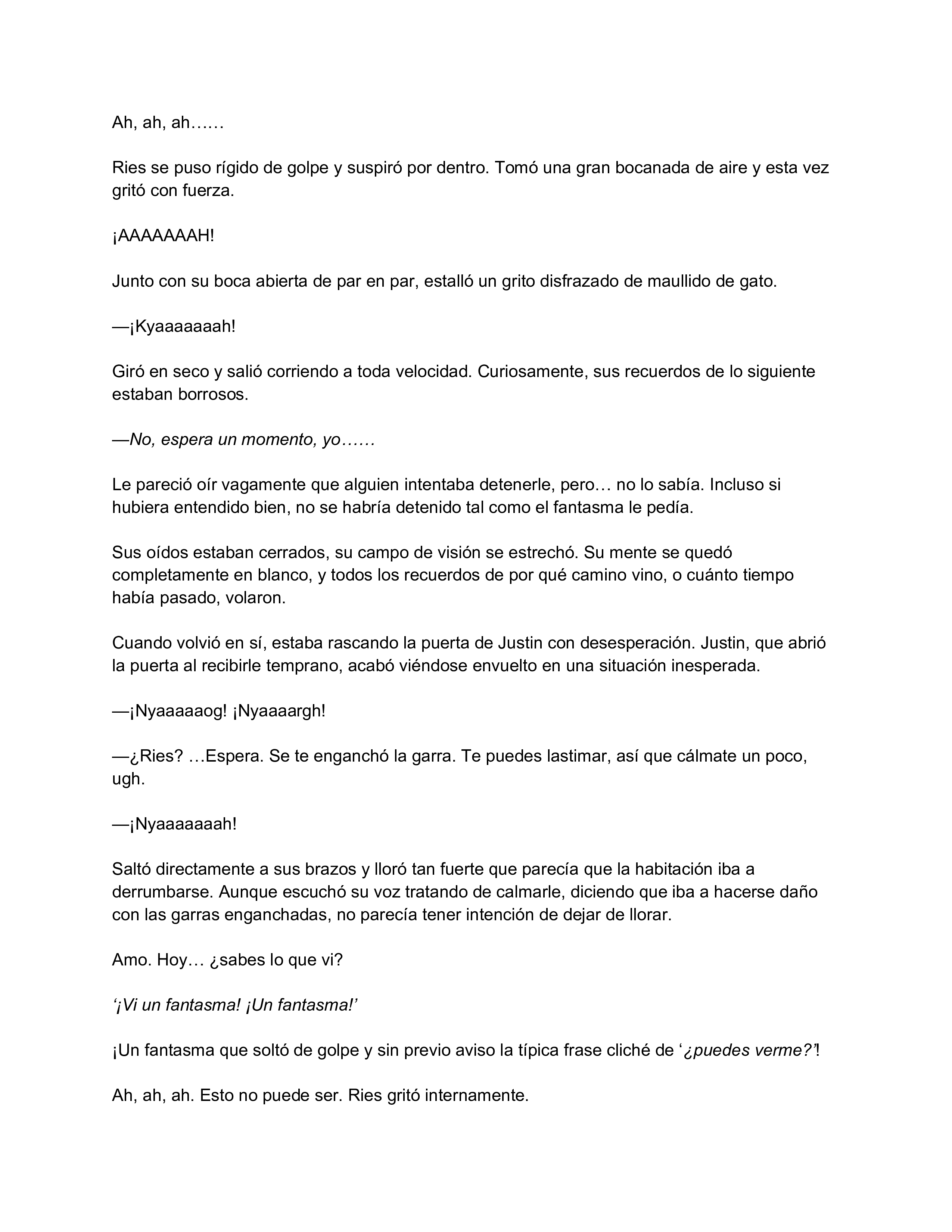 0 El gato está en huelga