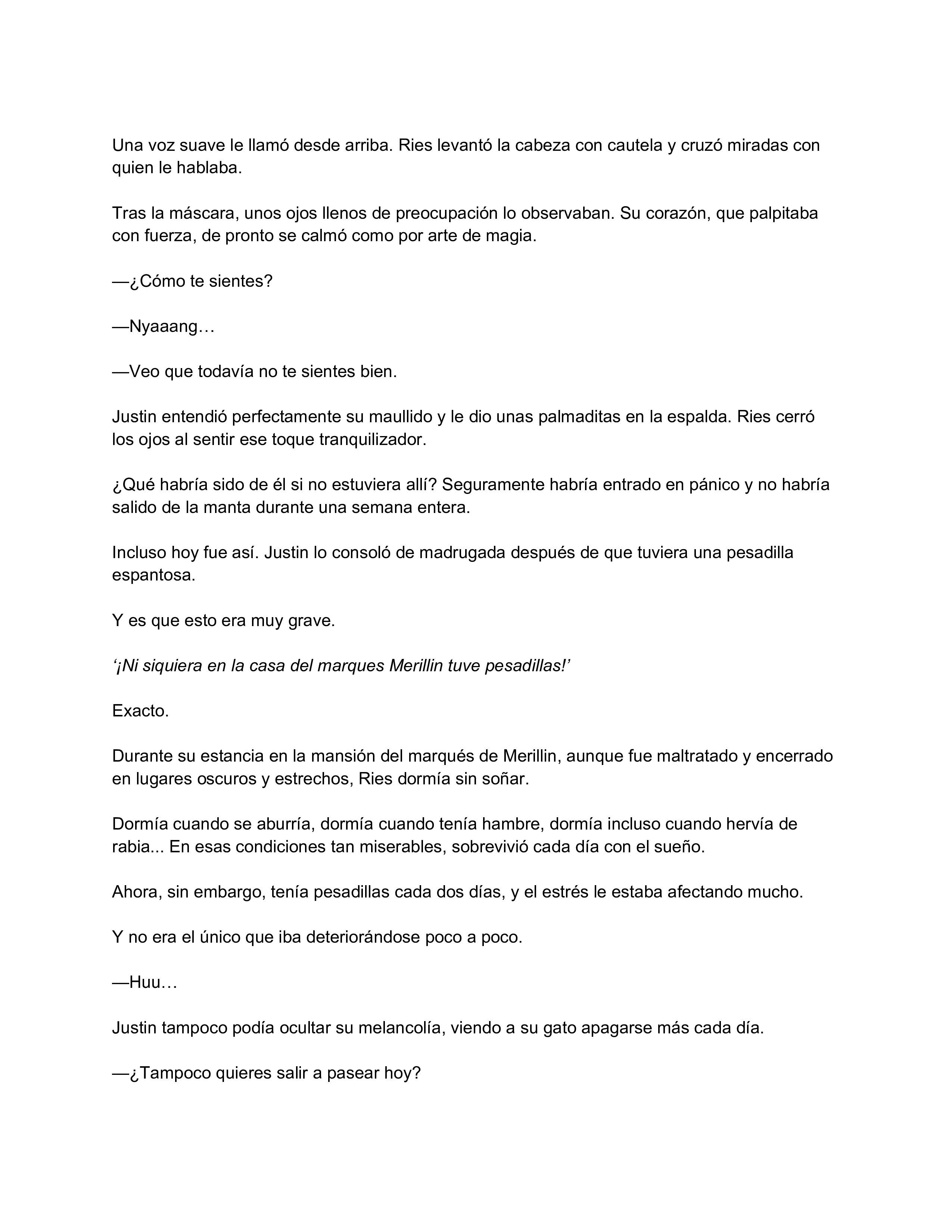 2 El gato está en huelga