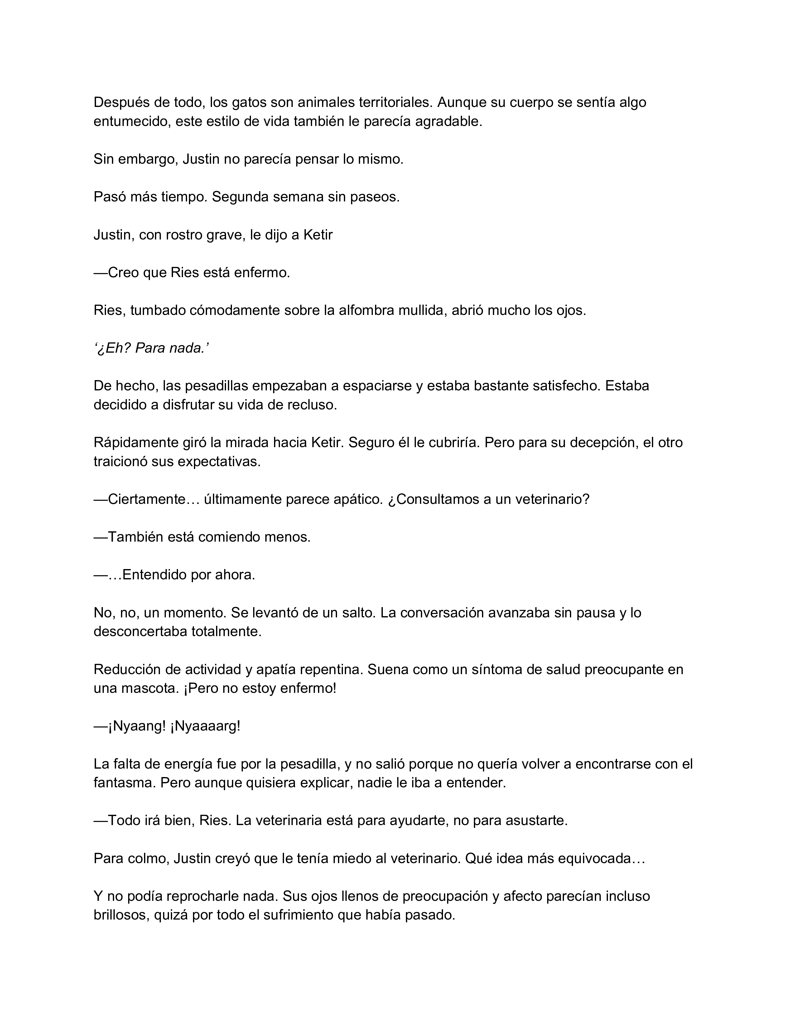 4 El gato está en huelga