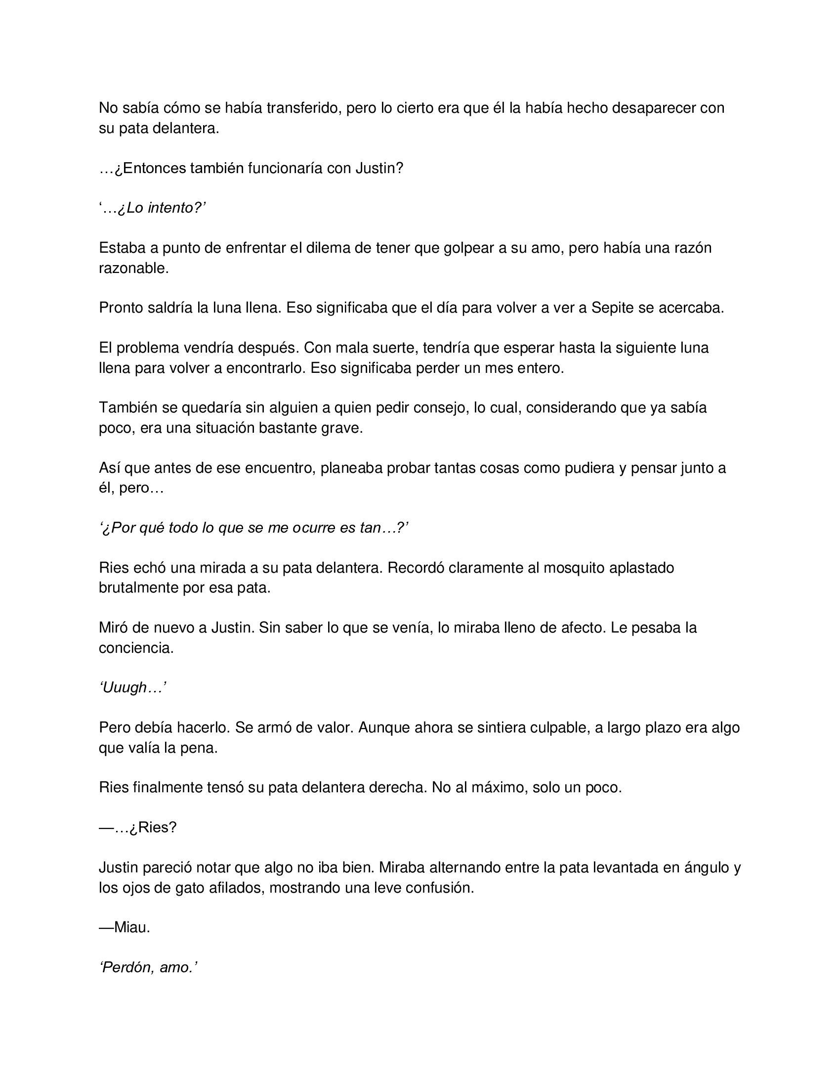 2 El gato está en huelga