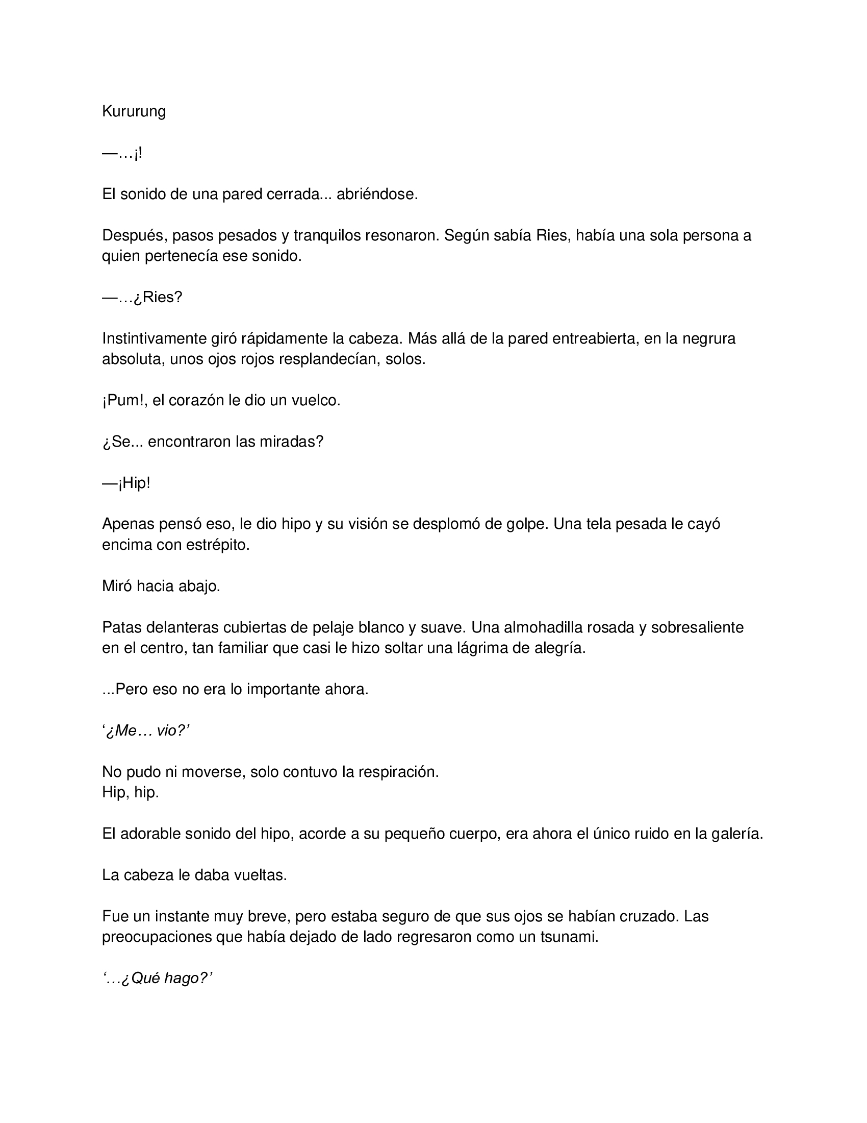 1 El gato está en huelga