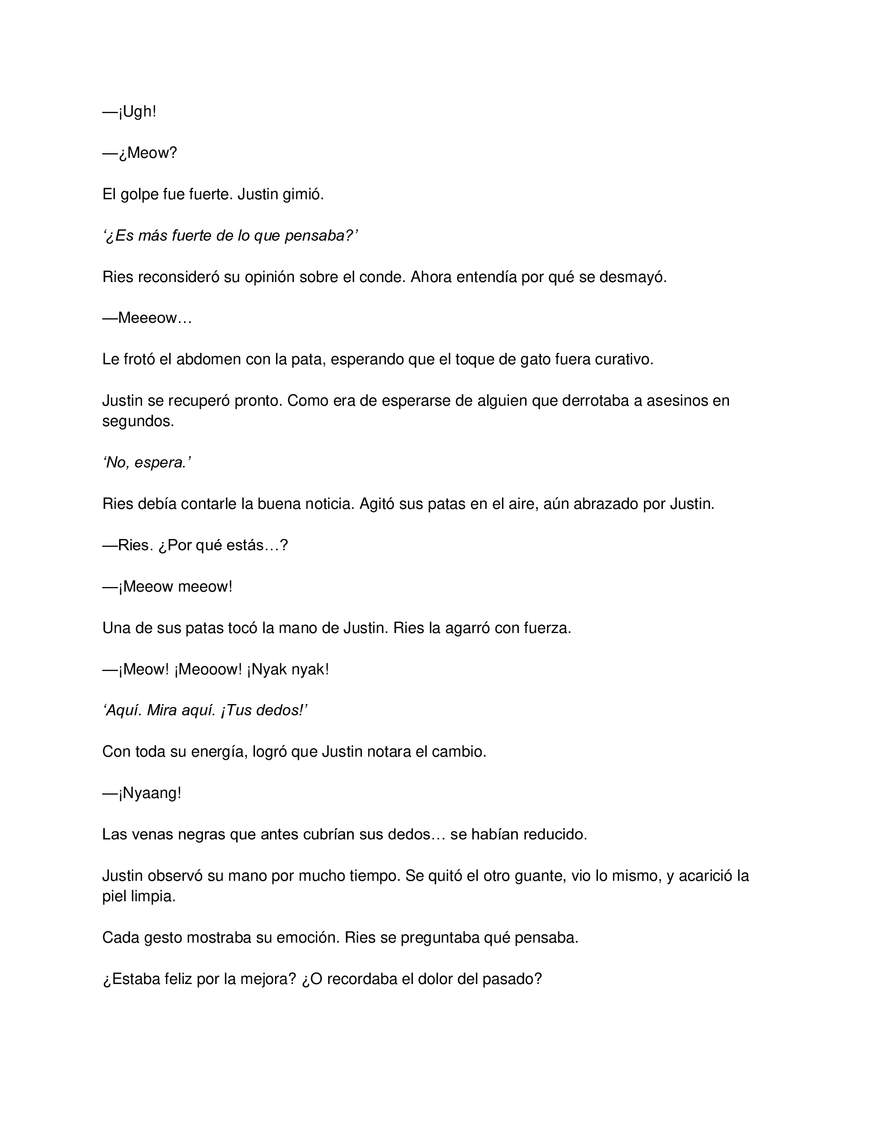 4 El gato está en huelga