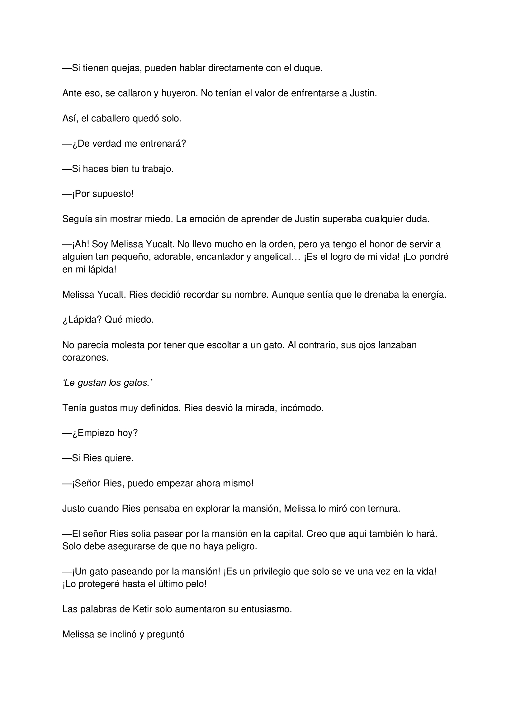 2 El gato está en huelga