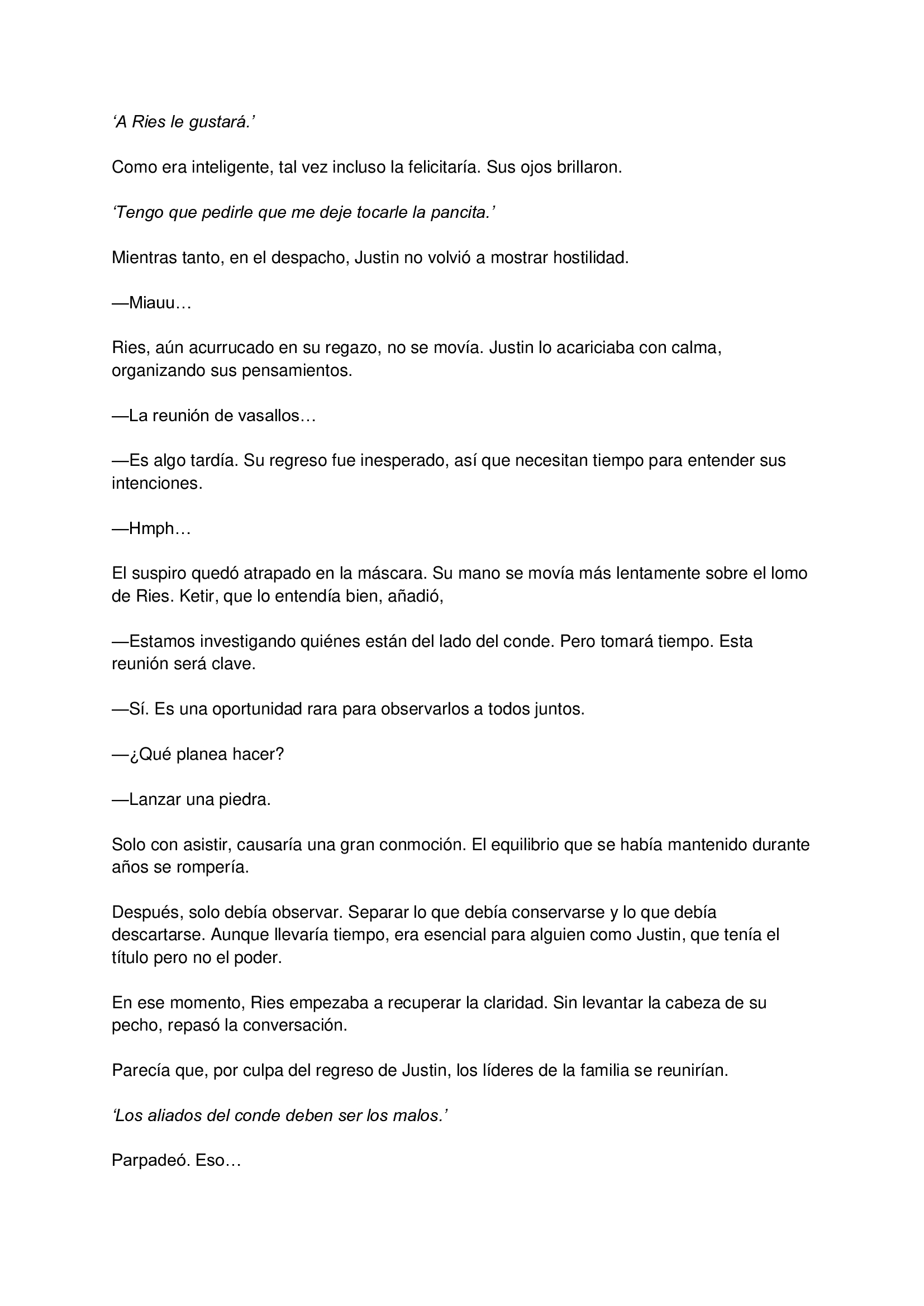 1 El gato está en huelga