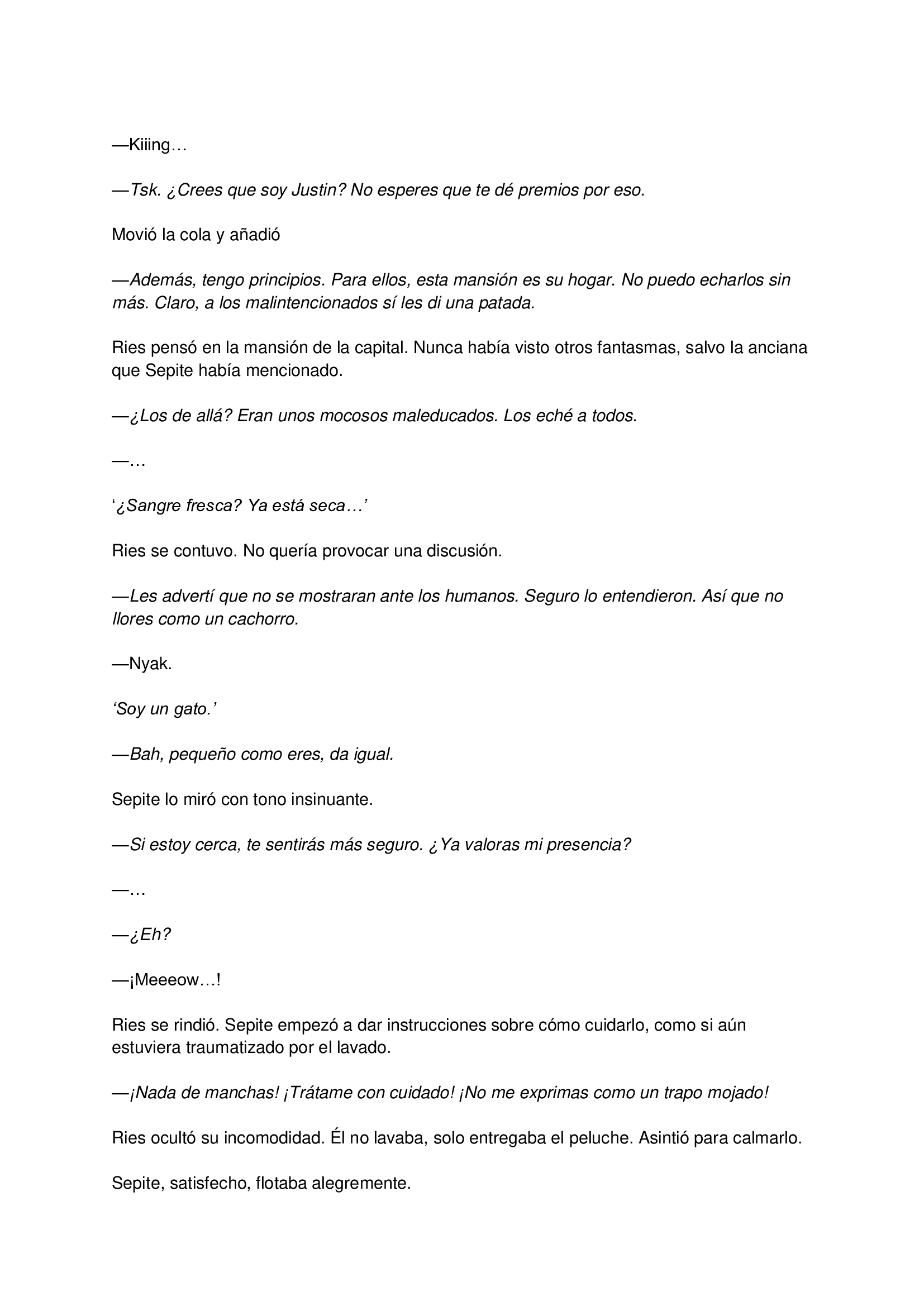 2 El gato está en huelga