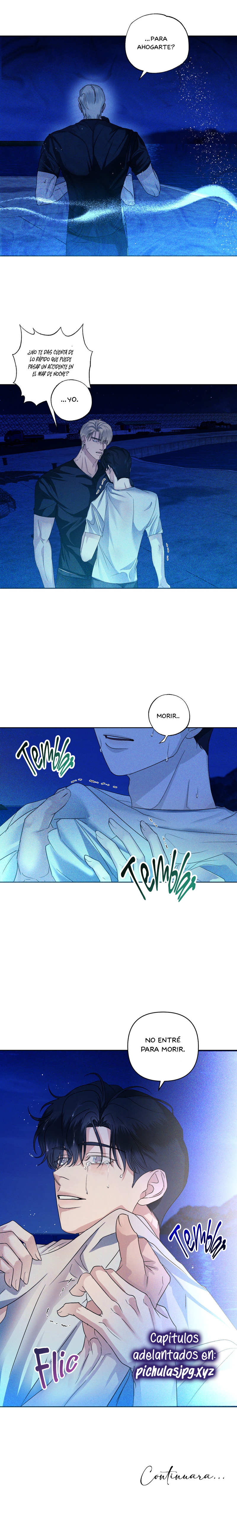 8 Intentando Superar las Olas